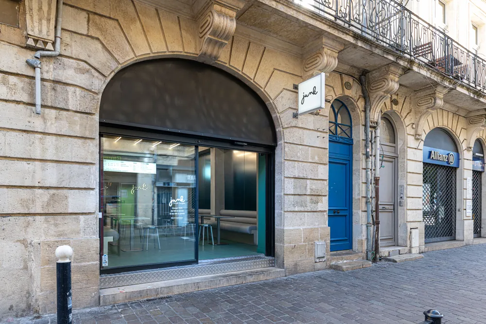 Façade du restaurant Junk Bordeaux