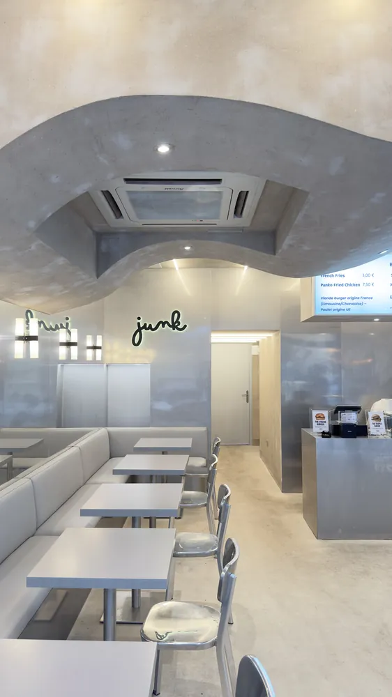 Façade du restaurant Junk Lyon
