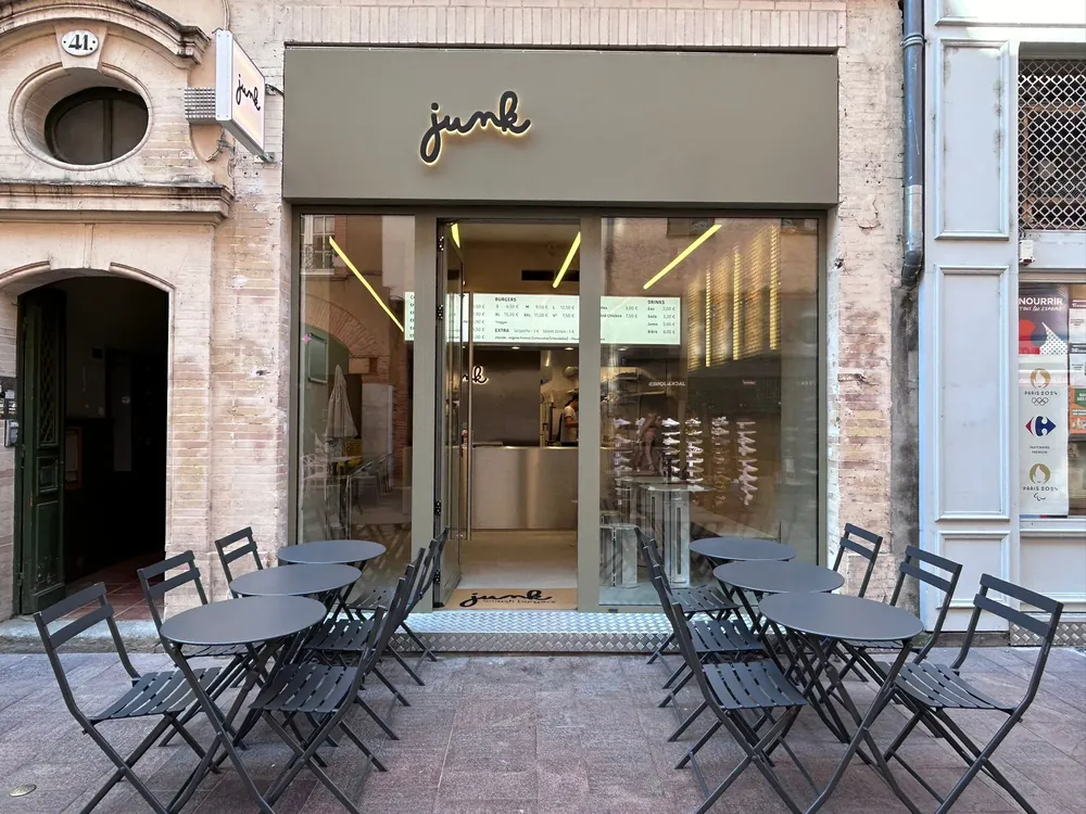 Façade du restaurant Junk Toulouse